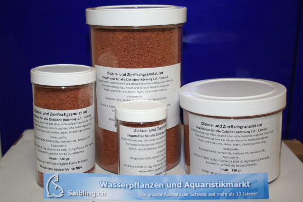 Cichliden Sticks rot 75gr.