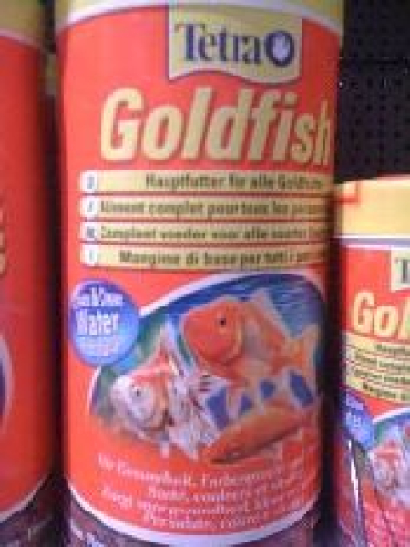 Tetra Goldfish Flockenfutter 100 ml für Kaltwasserfische